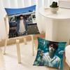Hot Kpop Boy Pillow Case Sofa Living Room Headboard Bedroom Backrest Cushion Square Cushion  J-jin-Music Cool Nap Time