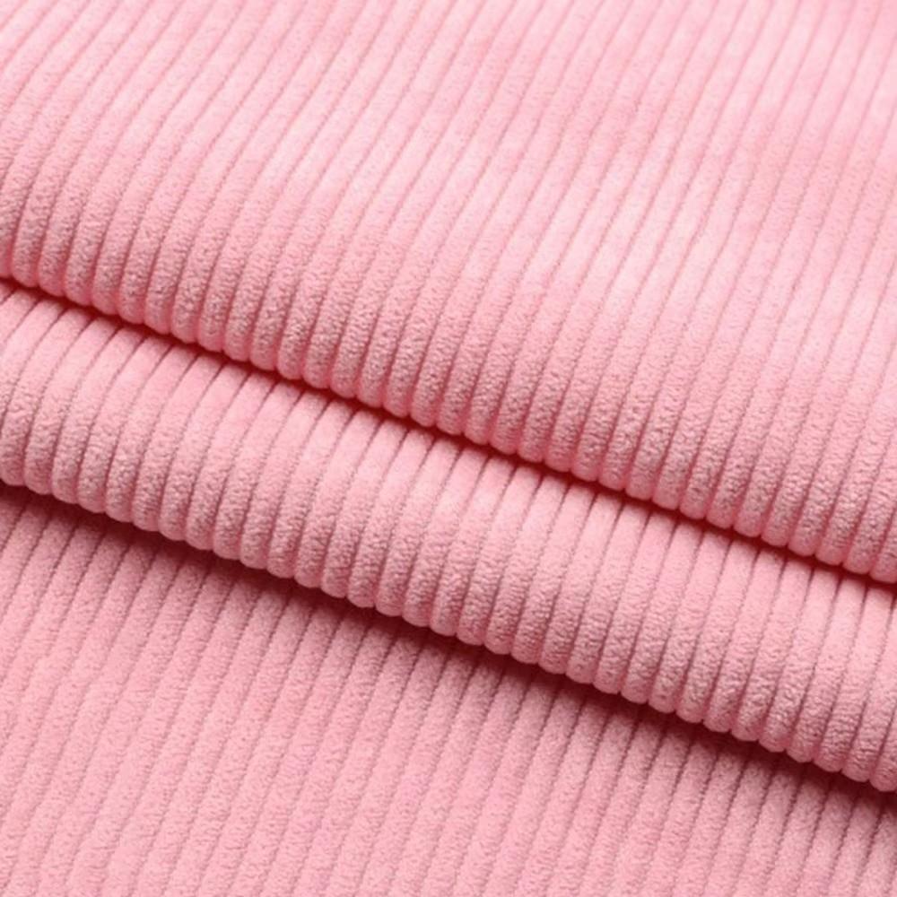 100*155cm Corduroy Fabric Stripe Overcoat Skirt Clothes Lining Fabric Solid Color Pillow Bed Sheet Cover Sewing Material