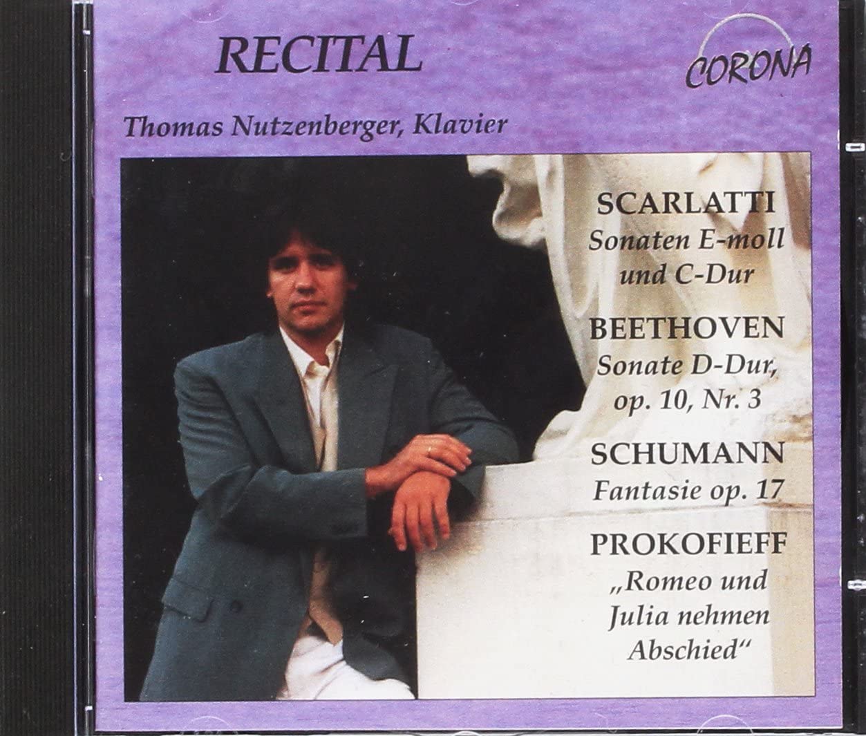 

CD VARIOUS - Thomas Nutzenberger Recital Non Japan Music Others Used