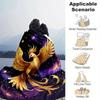 1pc Phoenix Printing Lightweight Flannel Blanket, Comfortable and Warm Blanket, for Camping Sofa Bed and Couch Office, Suitable for Gift Blan