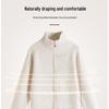 MJ STYLE Women's Winter Thickened Stand Collar Cardigan Sweater