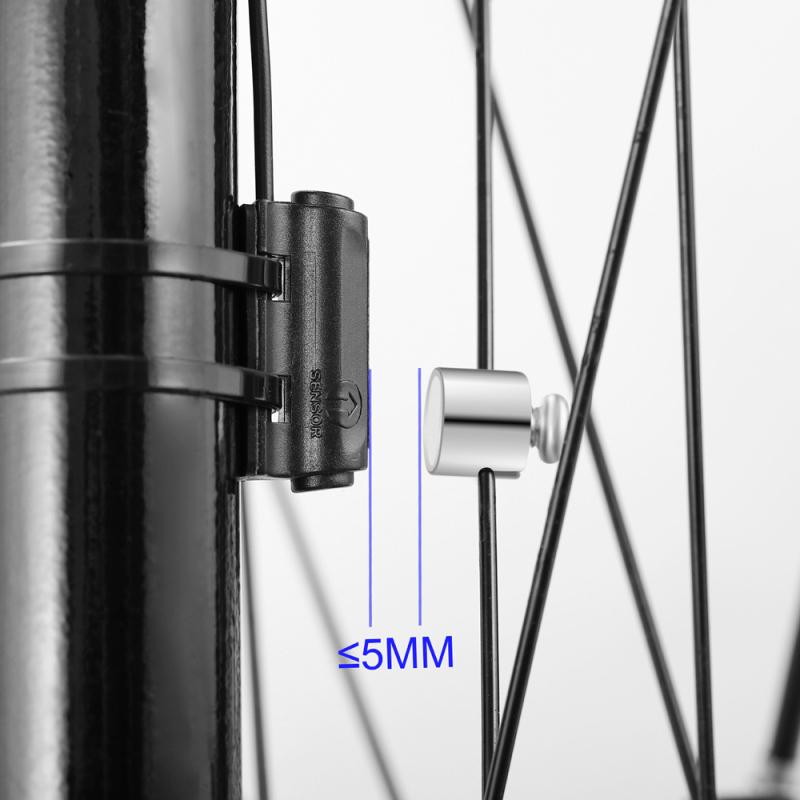 Fahrradcomputer LED Digital Kabelgebundener Fahrradcomputer Tachometer Touchscreen Fahrrad Geschwindigkeitsmesser Kilometerzähler mit Hintergrundbeleuchtung Fahrradzubehör