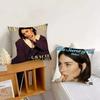 Singer Gracie Abrams Hot Music Pillow Case Square Pillow Bedroom Sofa Leisure Comfort CushionLiving Room Home Decoration 40X40