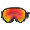 North Peak Goggles for Snowboarding and and Spherical UV Water BK Skiing, Men's Women's [Double Lens, Lens, Protection, Anti-Fog, Repellent] NP-3644