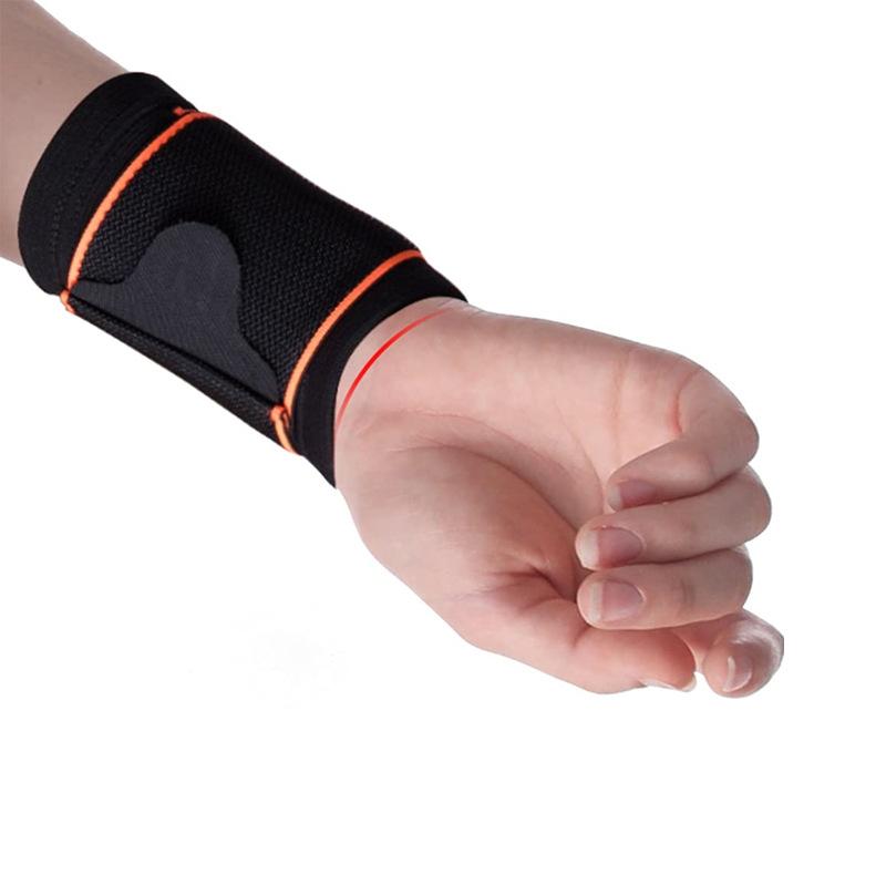 Sports Bracer Men's Fitness Bracer Basketball Weightlifting Wrist Bracer Joint Cover Pressurized Fixed Bracer Tendon Sheath Sheath