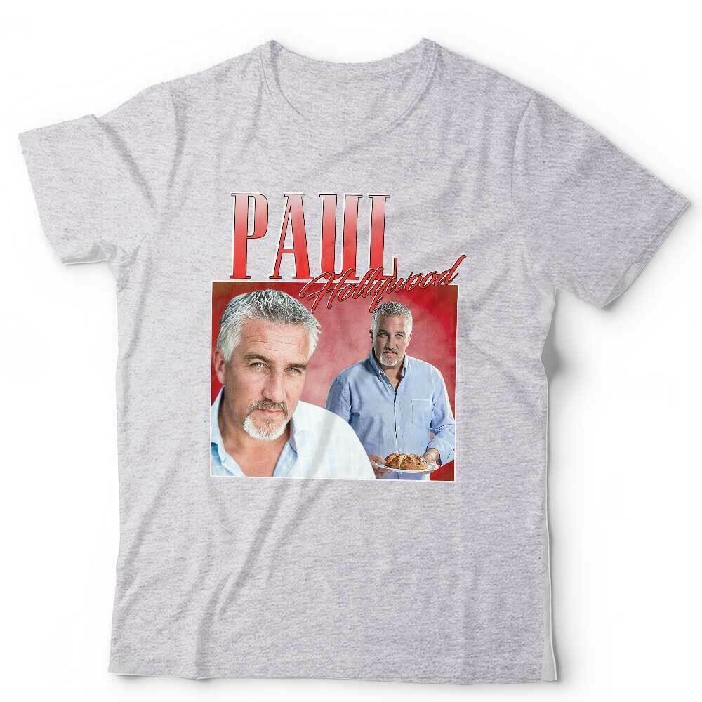Paul Hollywood T-Shirt Wertschätzung Unisex Hommage Throwback Koch Geschenk