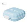 Travel Medication Box Portable Pill Box, with 7 Compartments, Moisture-Proof Dust-Proof Macaron Medicine Organizer, for Daily Use And Elderly Colorful