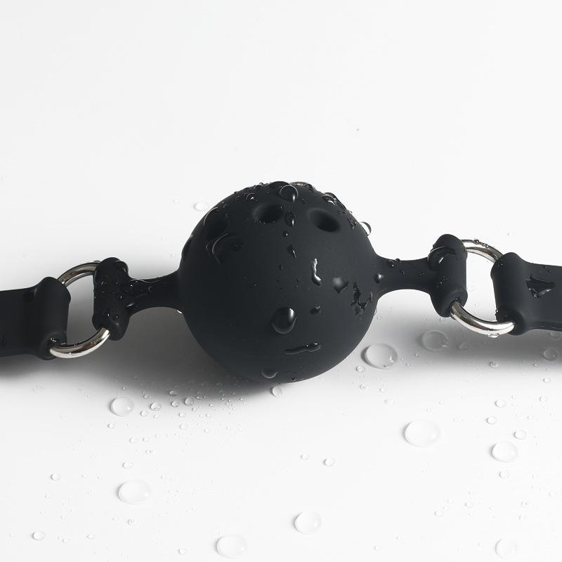Silicone Mouth Gag SM Restraint Toys Breathable Mouth Plugs Ball Gag Adjustable Belt Mouth Sex Toy For Adult SM Games Erotic 18+