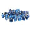 24 Pieces Bow Shape Dog Hair Flower Elastic Band Denim Hair Band Pet Rubber Band  Party Dress-up