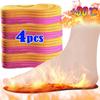 2pairs Winter Fur Self Heating Insoles Foot Thermal Thicken Insole Memory Foam Shoe Pads Warm Sports Shoes Inserts for Women Men