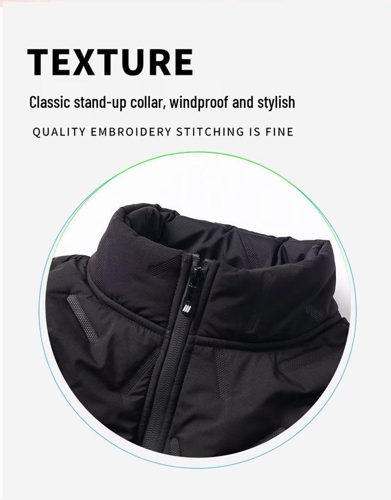 Herren Winter Lammwolle Samt gefüttert Baumwolljacke & Mantel Set