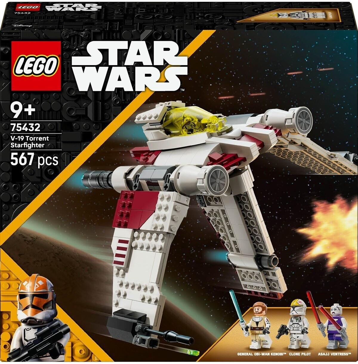 

LEGO конструктор Star Wars «Звёздные войны» – Космический корабль – V – 19 Торрент Старфайтер (75432)