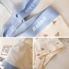 Men's Spring and Summer New Print Cartoon Rabbit Cotton Breathable Mid Waist Flat Angle Briefs