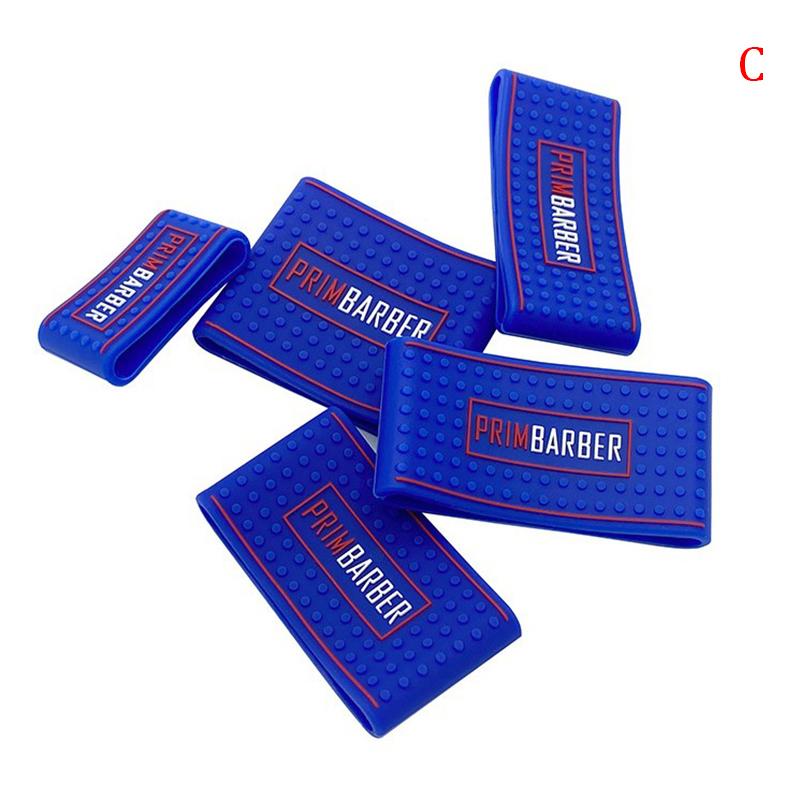 5 Pcs Trimmer Grip Barber Hair Clipper Grip Rubber Anti Slide Barber Rings
