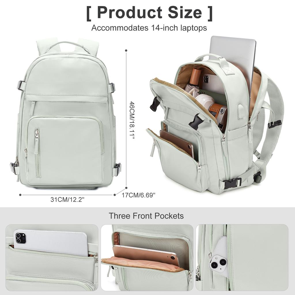Large Travel Backpack for Women Large Capacity High Quality Schoolbag Overnight Weekend Bag Waterproof Men's Backpack Laptop Bag