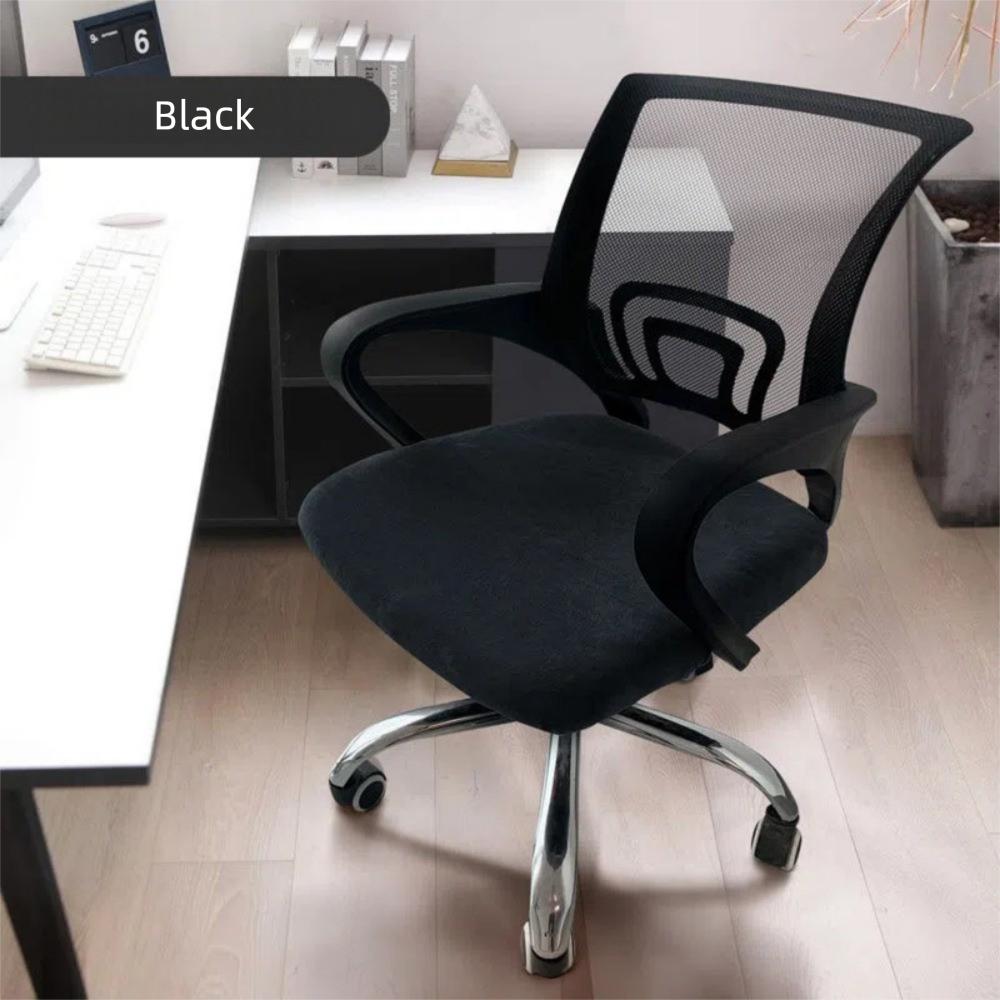 Washable Office Chair Cover Elastic Dust Cover Universal Rotating Chair Seat Cover Home Office