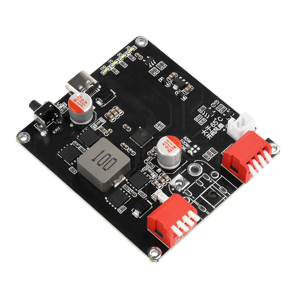 PD3.1 140W Zwei-Wege-Schnelllade-Modul 2-6S Lithium-Akku-Ladeplatine Spannungsaufwärtswandlung IP2366 mit automatischer Temperaturregelung