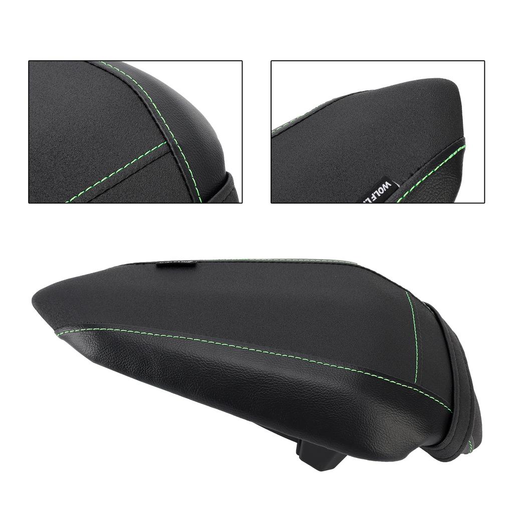 Rear Seat Passenger Cushion Flat Pu Fit Blackb For Kawasaki Ninja 500 Z500 24-25