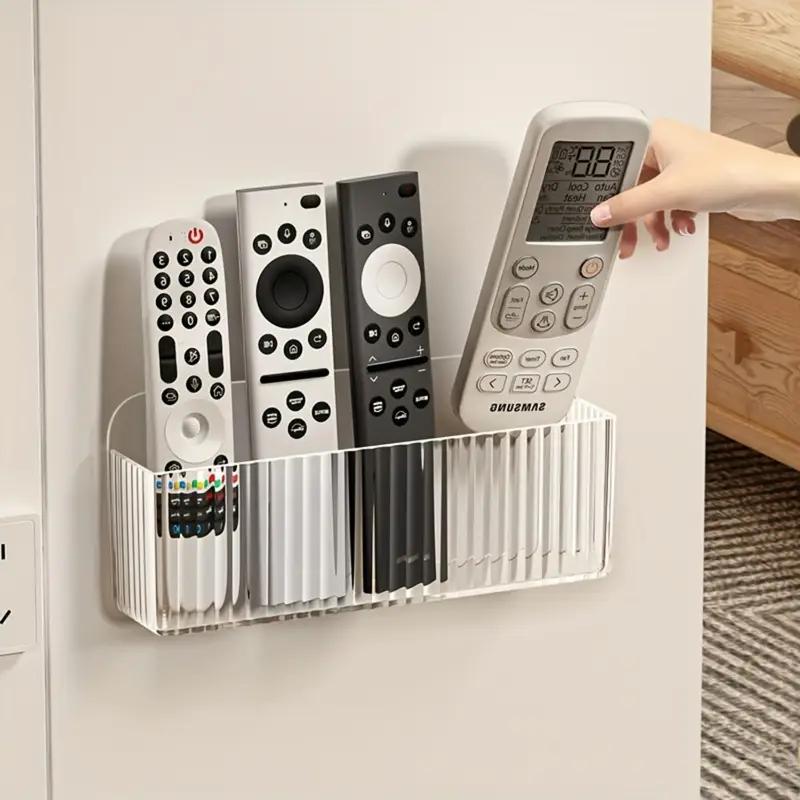 Wandmontierter Organizer Spiegelschrank Selbstklebende Aufbewahrungsbox für kleine Gegenstände Augenbrauenstift Lippenstift Lipgloss Organizer