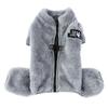 Winter Dog Clothes For Small Medium Dogs Warm Fleece Pet Jumpsuit Pajamas Yorkie Pug Nightshirt Onesie Boy Girls Puppy Overalls