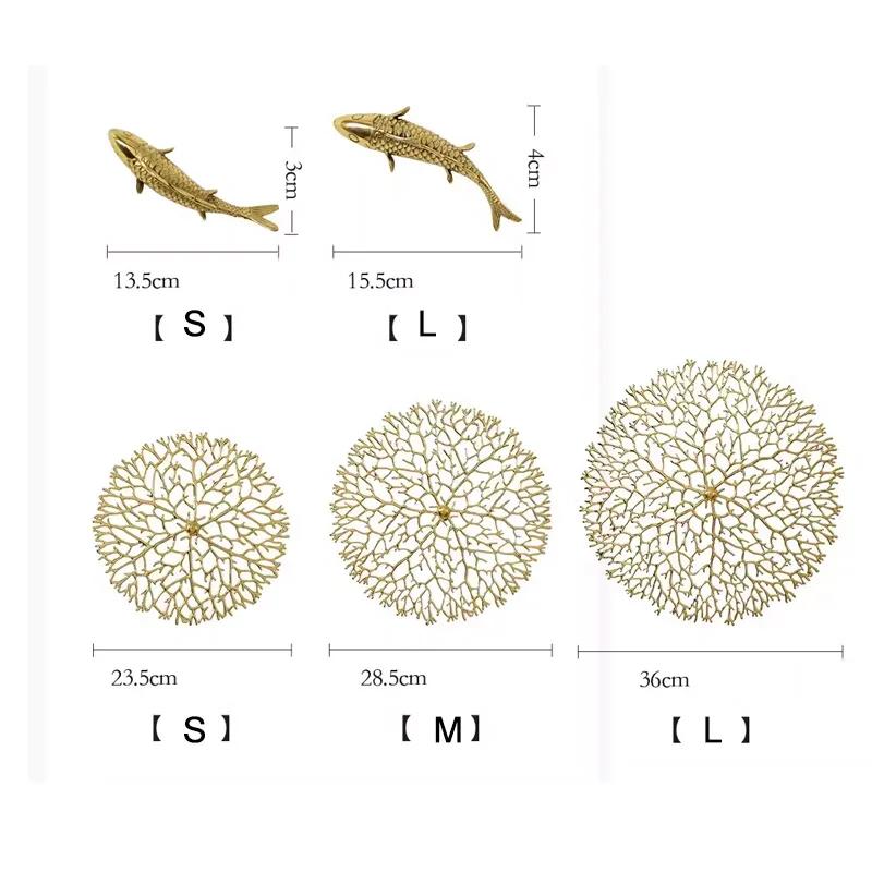 Copper Wealth Attracting Carp Wall Decoration Wall Pendant Living Room Entrance Corridor Decoration Sofa Background Wall Decor