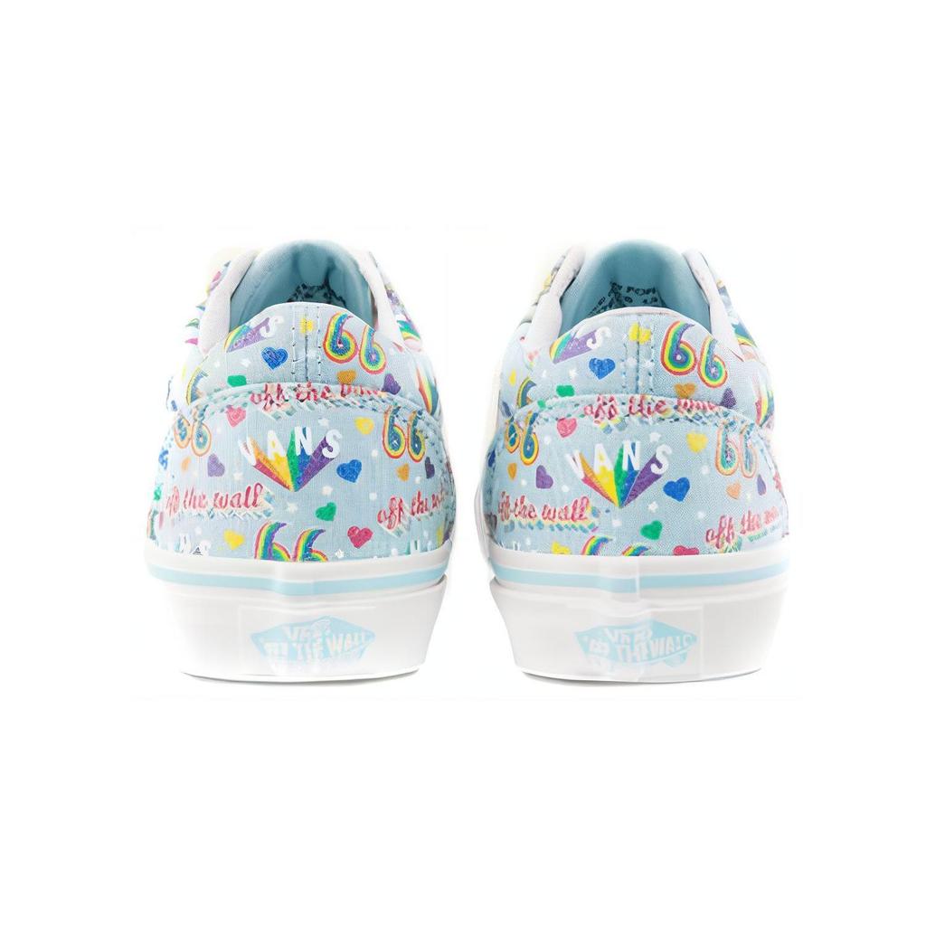 Vans Old Skool Low Top Kids Skate Shoes Rainbow Kids Sneakers VN000W9T9EI