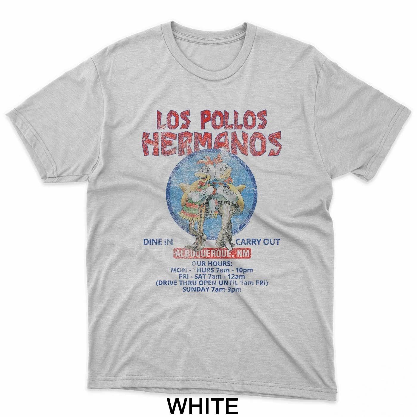 Breaking Bad Los Pollos Hermanos Albuquerque Retro Ad TV T-Shirt 2XL