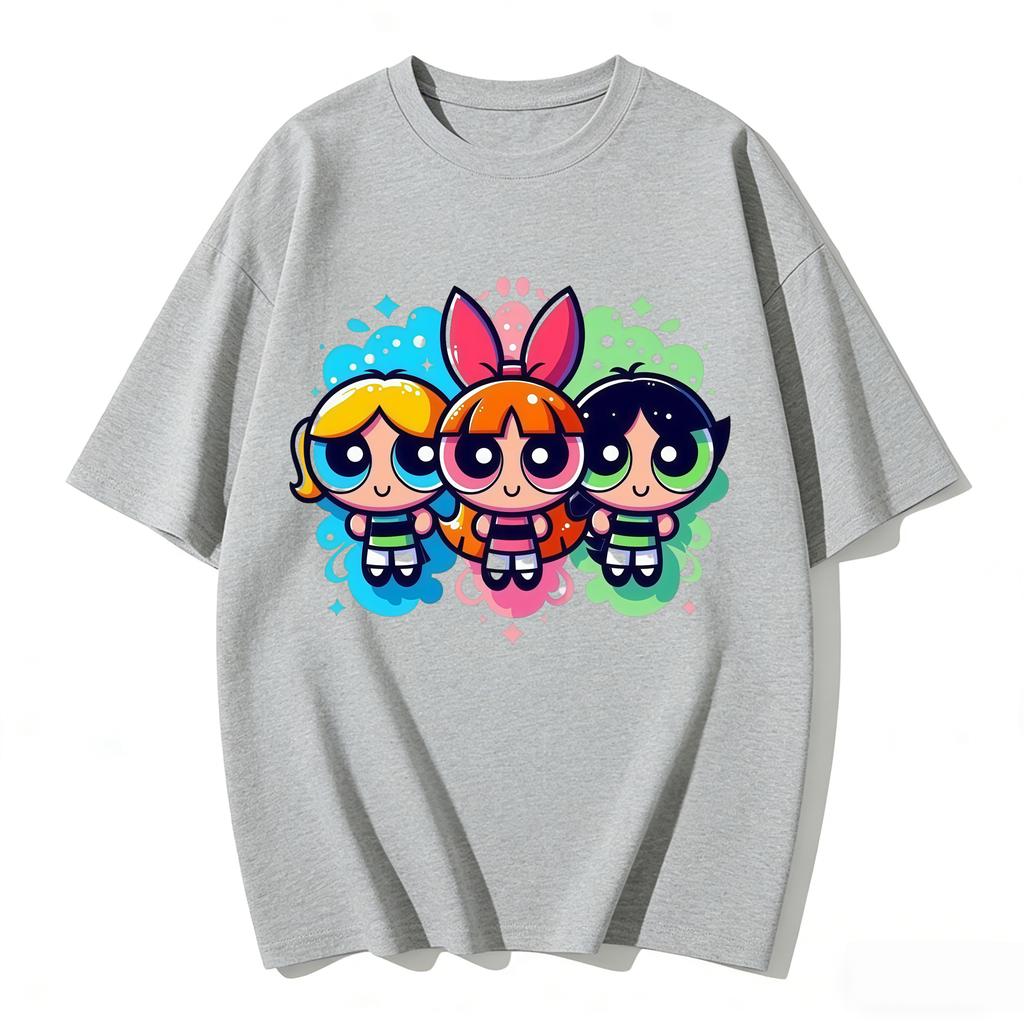 2026 Girls Super Powerful Blouse Training Streetwear Tshirts Womens Tee Classic Gym Fitness Family Matching Outfits Summer Tops