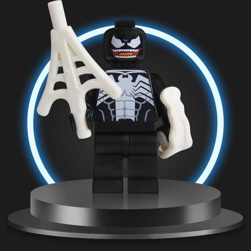 Minifigure Building Block 24 Pezzi Set Eroe Cavaliere Compatibili con Mattoncini LEGO Giocattolo Creativo Regalo per Bambini
