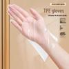 Food Grade Thickened Transparent TPE Disposable Gloves