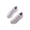 Anta Cushioned Anti-Slip Wear-Resistant Breathable Lightweight Low-Top Casual Shoes Women's White Purple Gray Sneakers