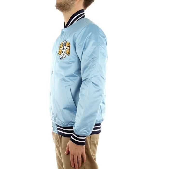MEN'S JACKET MITCHELL &; NESS HEAVYWEIGHT JACKET UNIVERSITY OF NORTH CAROLINA