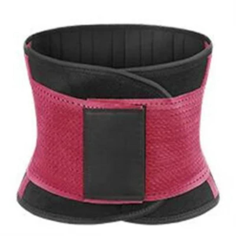 Breathable Sweat-absorbing Corset Solid Color Nylon Waist Protector Sports Warm Abdominal Belt Fixed Belt