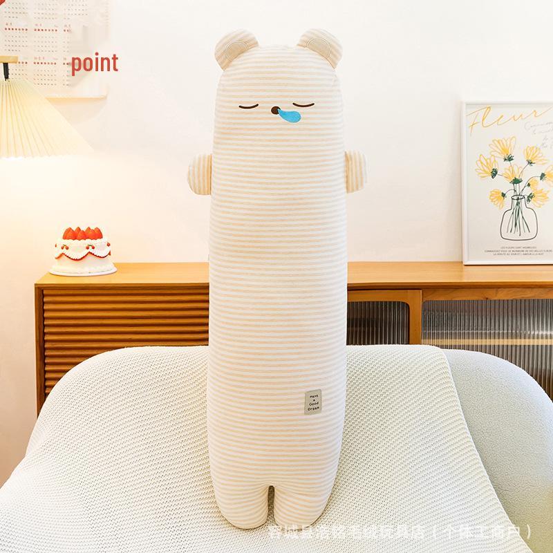 Хлопковая подушка-обнимашка в виде мультяшного медведя - Животная поясничная поддержка и подушка для ног для детей 110 cm 1300 g 2690₽