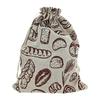 Multipurpose Beeswaxs Food Wraps for Bread Storage Organic Cotton Flax Bag Keeps Baked Goods Long Time Storage