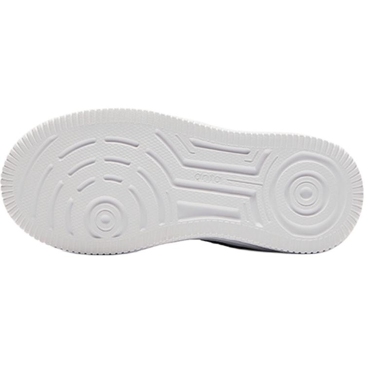 Anta Fashionable Versatile Wear-Resistant High-Top Kids Skate Shoes Kids Sneakers White Black A12439983-5