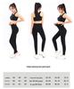 Women's Plus Size Full Coating Sweatpants & Nine-Point Yoga Fitness Set