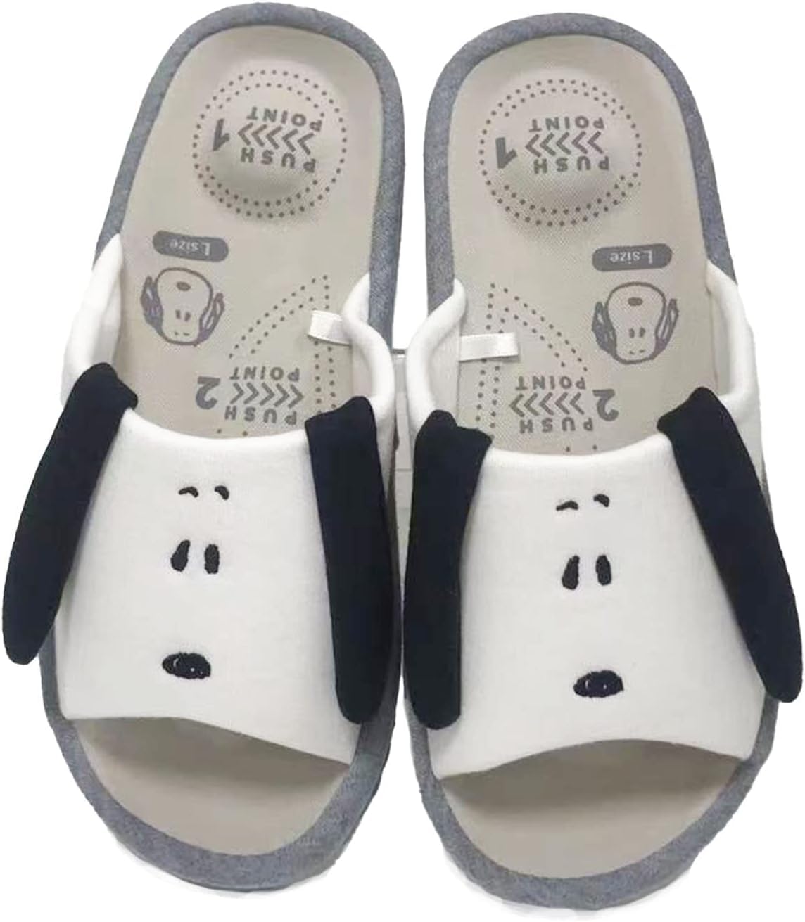 

Тапочки Snoopy Lila Care Comfort White L [Nippon Slippers] белый