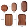 Vintage Wooden Snack Tray Cup Pad Coaster Plate Kitchen Decorative Plate Fruit Dish Sandwich Bread Buffet Salad Serving Tray
