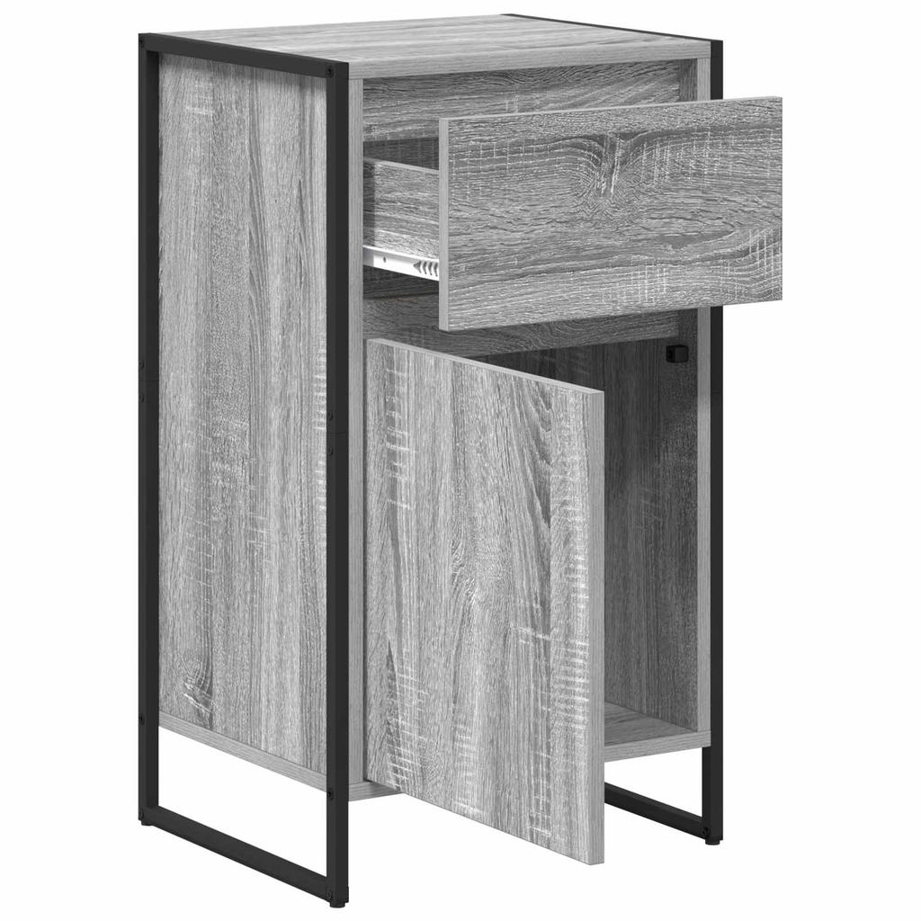 Sideboard Sonoma Grey 43 x 36 x 75.5 cm Particle Board