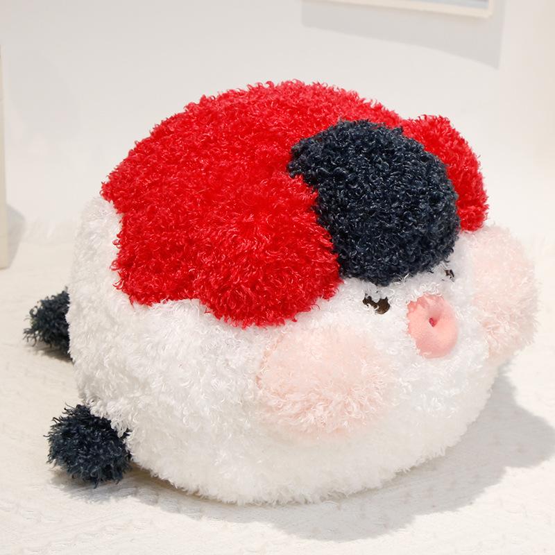 

Goldfish Plush Toy Pillow Doll For Girls Stuffed Animal Cartoon Fish Pillow червоний