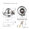 New Style Men's Metal Chastity Cage Adjustable Snap Ring SM Bondage Conditioning Stainless Steels CB Chastity Lock Adult Sex Toy