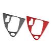 LHD Carbon Fiber Automatic Gear Shift Panel Cover Trim Decoration For BMW 6 Series E63 E64 2004-2010 M6 2006-2010