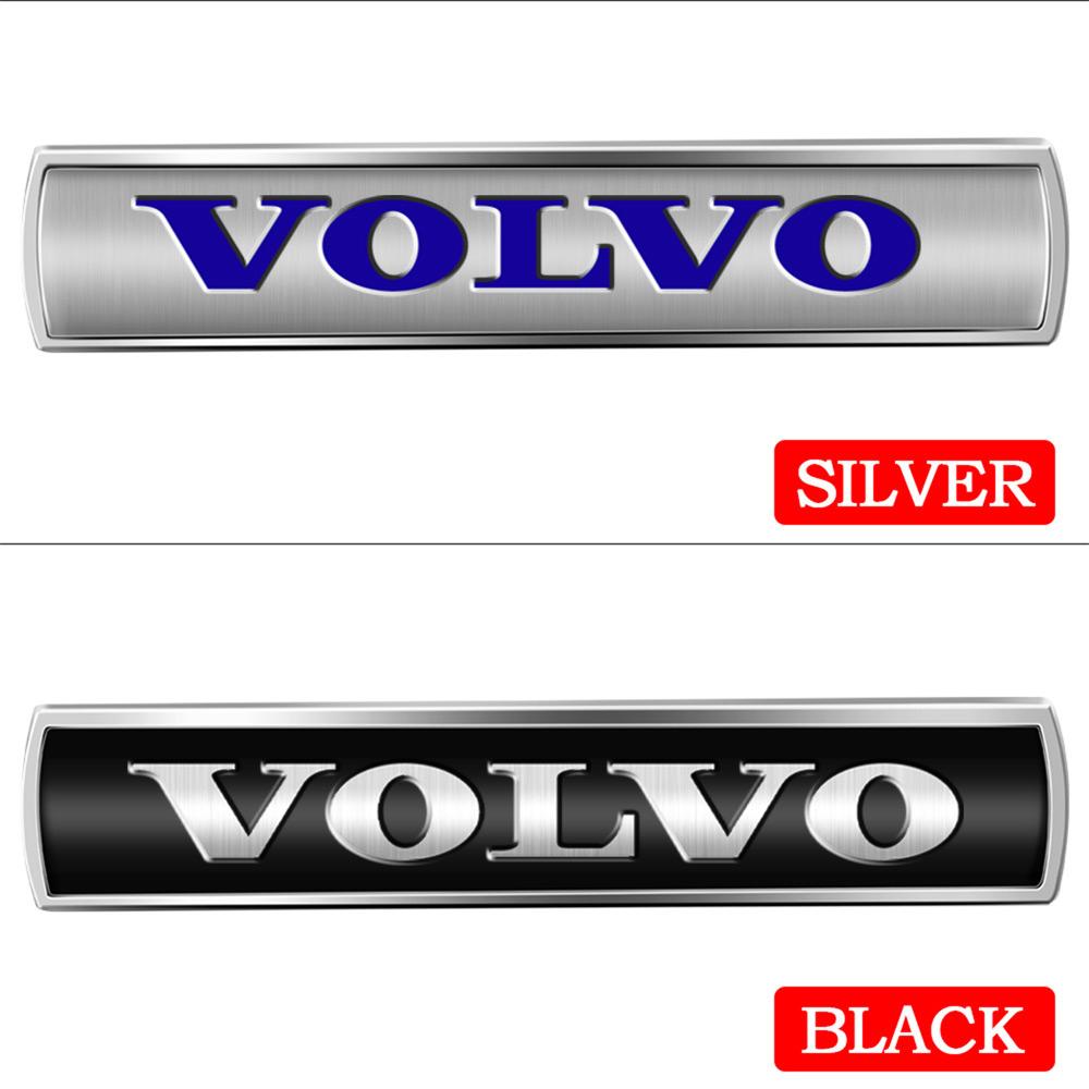 Autozubehör 3D Aluminium Emblem Aufkleber für Volvo XC60 XC90 V40 V60 S60 V50 V90 S80 C40 XC40 V70 XC70 C30