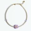 Personalized Necklace Fashion Pearl Pendant Color Stainless Steel Necklace Electroplating 18K Gold Color Retention