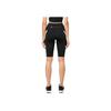 adidas Shorts de ciclismo com estampa de logotipo e cintura alta, feminino, preto, HI6058
