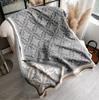 Luxury  Two-Sided Ethnic Style Scarf Pashmina Cashmere Soft Warm Fringe Pashmina Shawl Winter Coldproof Windproof Blanket