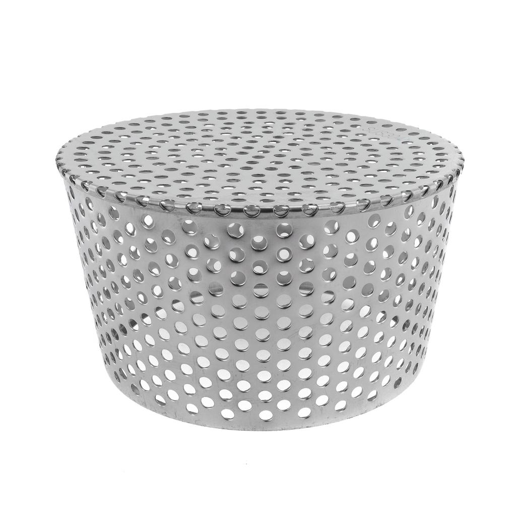 1pcs Rooftop Floor Drain Cover Stainless Steel Anti Blocking For Drainage Outdoor Tools Side Circular Hole Drain Screen Strainer