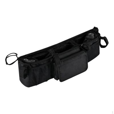 Universal Stroller Organizer with Side Pockets Large Capacity Storage Bag
