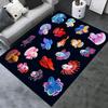 Chair Mat: Vibrant and Colorful Fish Design Office Carpet Perfect for Home Decor, Sofa Rug, Gift, Suitable for Bedroom, Living Room, and All Rooms